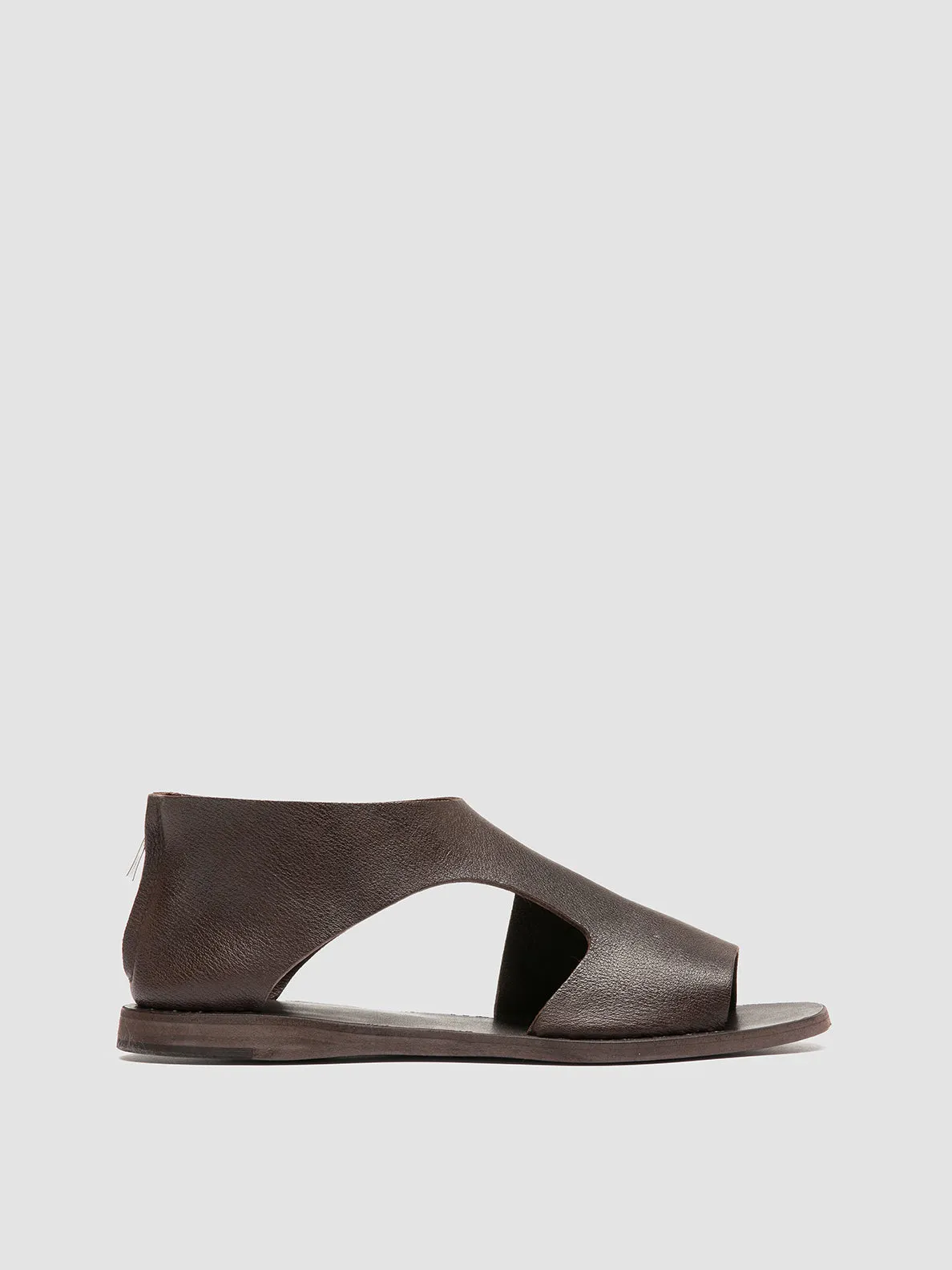 Shaka Sandals ITACA 047 - Dark Brown Leather Sandals