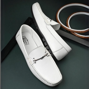 James Cushioned Leather Loafers Fall Loafers