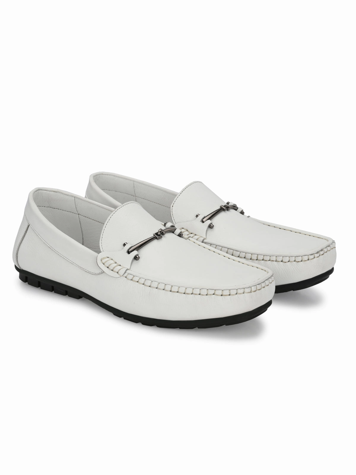 James Cushioned Leather Loafers Teddy Loafers
