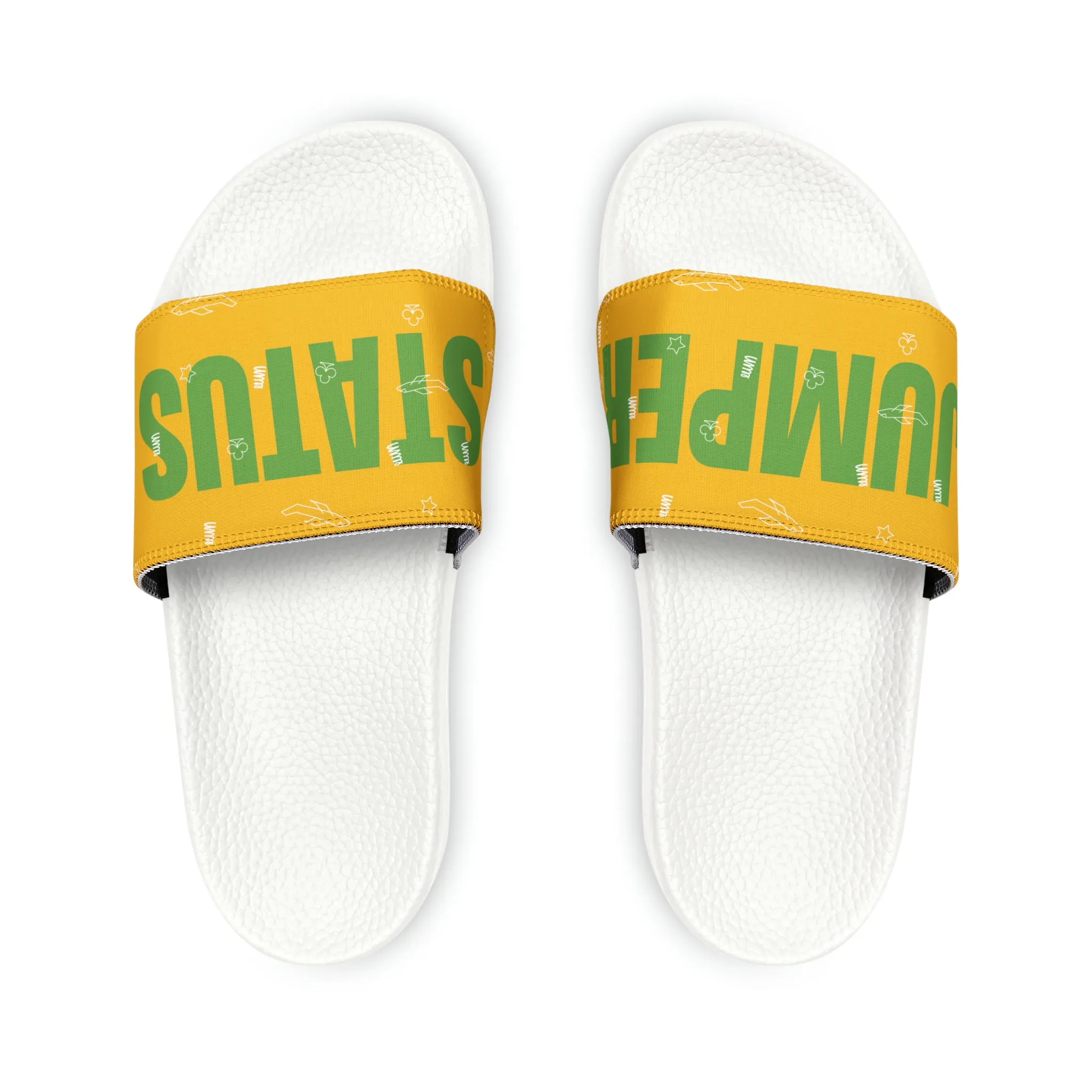 Doc Martens Sandals JSJSFC Polly Glide Sandals (Men's Sizing) Lemon-Lime