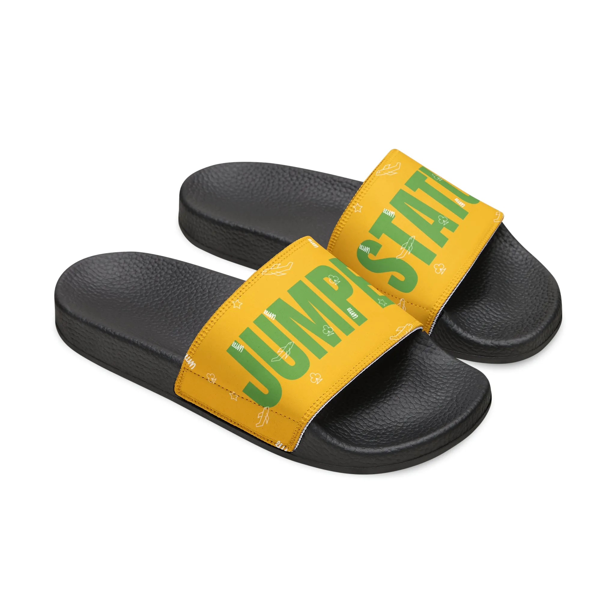 Sandals Royal Caribbean Resort Private Island Jamaica JSJSFC Polly Glide Sandals (Men's Sizing) Lemon-Lime