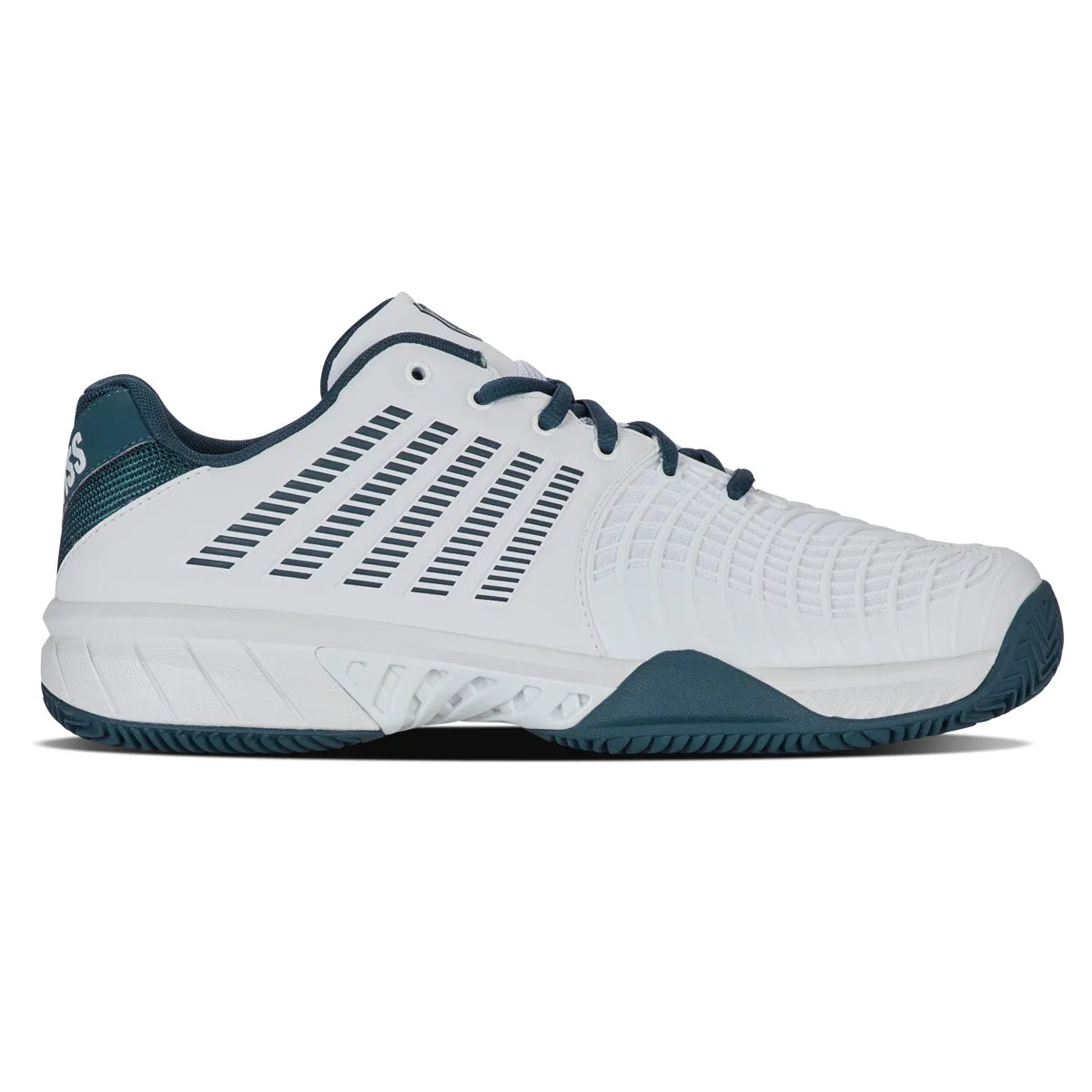K-Swiss Express Light 3 Clay Mens Tennis Shoe (White/Stargazer) Tennis Court Shoes