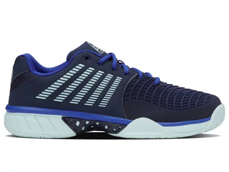 Dallas Tennis Shoes K-Swiss Express Light 3 Mens Padel Shoe (Naval Academy/Ice Castle/Dazzling Blue)