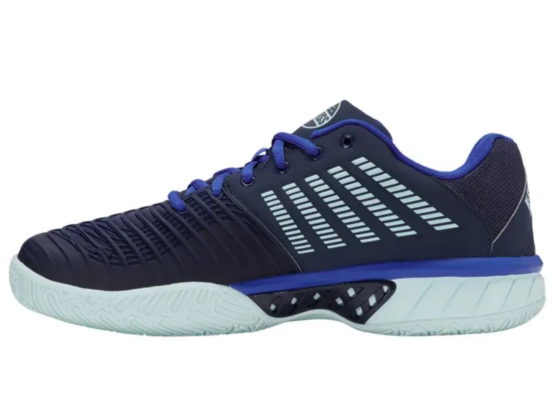 Best Dress Tennis Shoes K-Swiss Express Light 3 Mens Padel Shoe (Naval Academy/Ice Castle/Dazzling Blue)