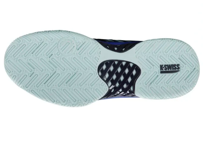 K-Swiss Express Light 3 Mens Padel Shoe (Naval Academy/Ice Castle/Dazzling Blue) Forrest Gump Tennis Shoes