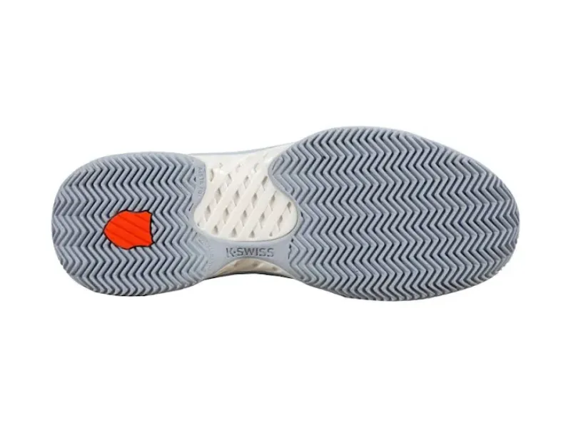 60s Tennis Shoes K-Swiss Hypercourt Express 2 Clay Mens Tennis Shoe (Blue/Orange)