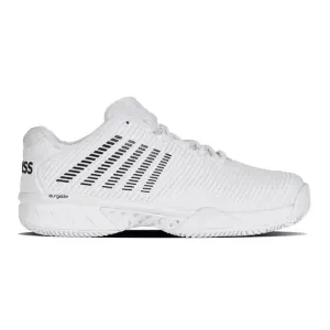 K-Swiss Hypercourt Express 2 Clay Mens Tennis Shoe (White/Black) Sustainable Tennis Shoes