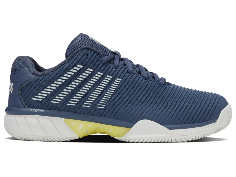 K-Swiss Hypercourt Express 2 Clay Mens Tennis Shoes (Blue/White/Yellow) Nike Mcenroe Tennis Shoes