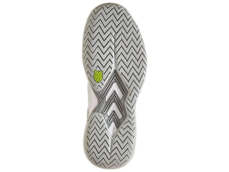 K-Swiss Ultrashot Team Ladies Tennis Shoe (Grey Violet/White/Lime Green) Tennis Shoes For Wider Feet