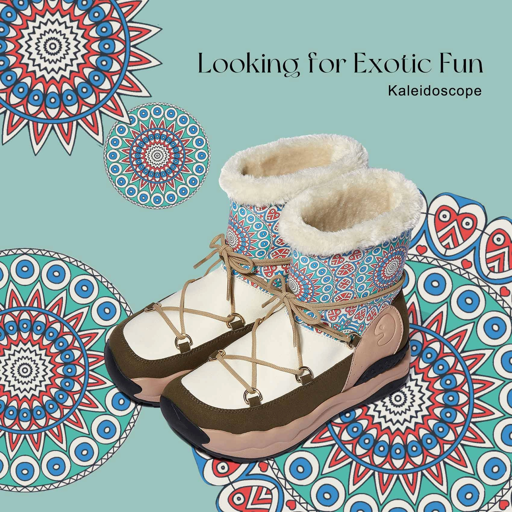 Custom Work Boots Kaleidoscope San Diego V Women