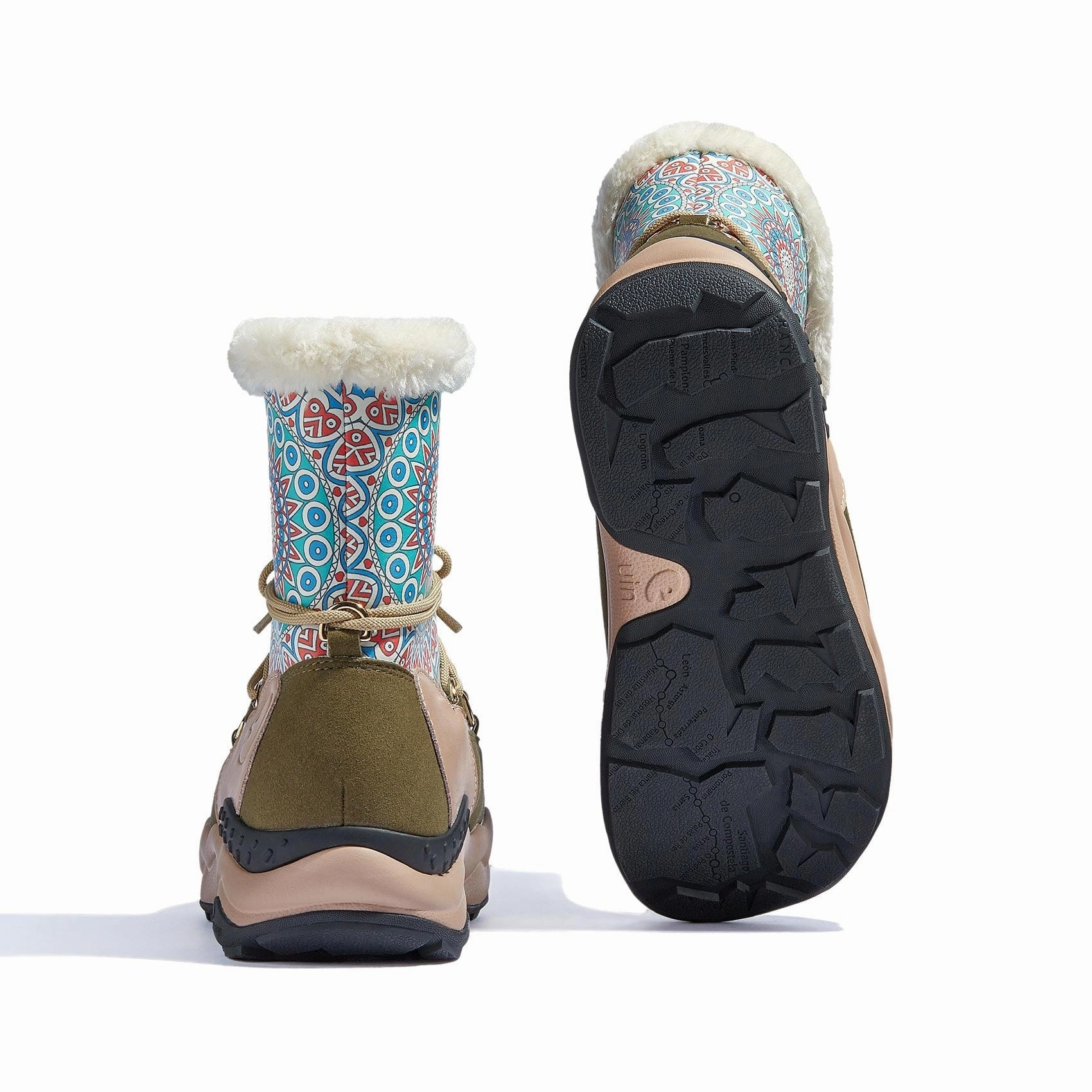 Inverno Double Lined Plastic Mountaineering Boots Kaleidoscope San Diego V Women