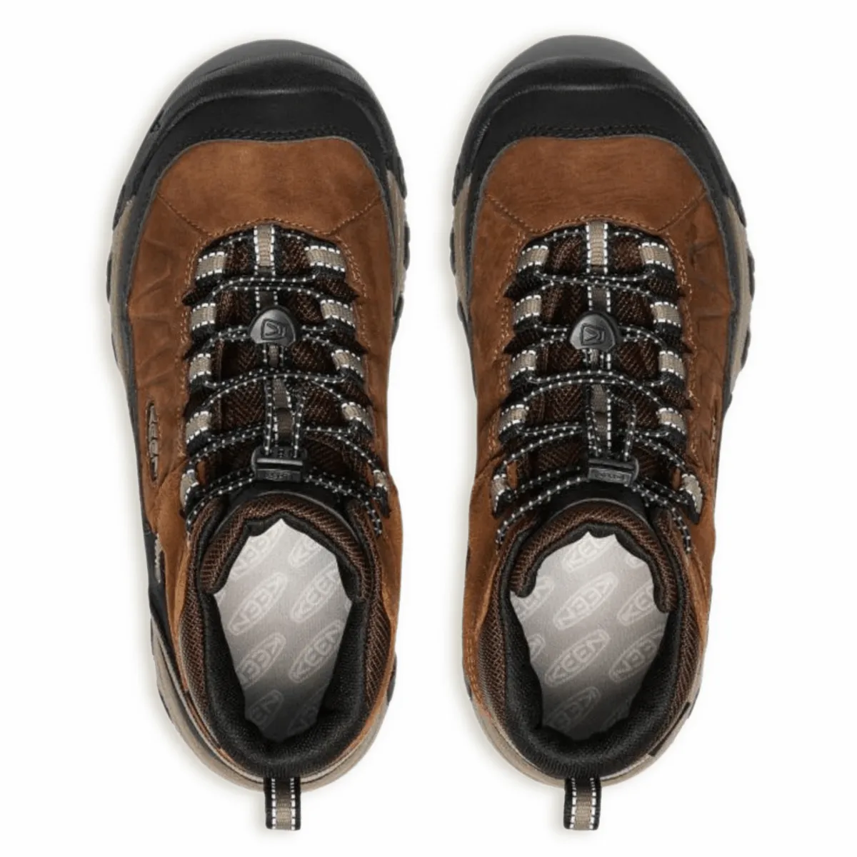 X Ultra Pioneer Waterproof Hiking Shoes Keen Boy's (Grade School) Targhee IV Mid Waterproof Bison/Brindle