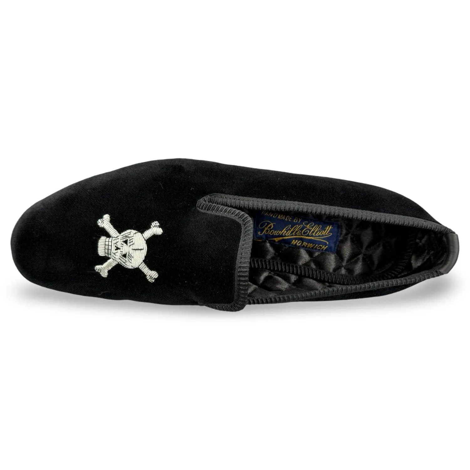 Rick And Morty Slides Albert Skull & Crossbones Formal Slipper