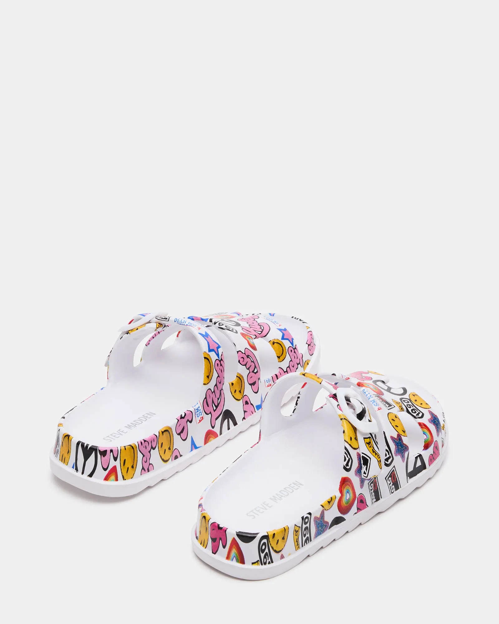 KIDS' SPIRIT WHITE MULTI Cute And Comfortable Sandals