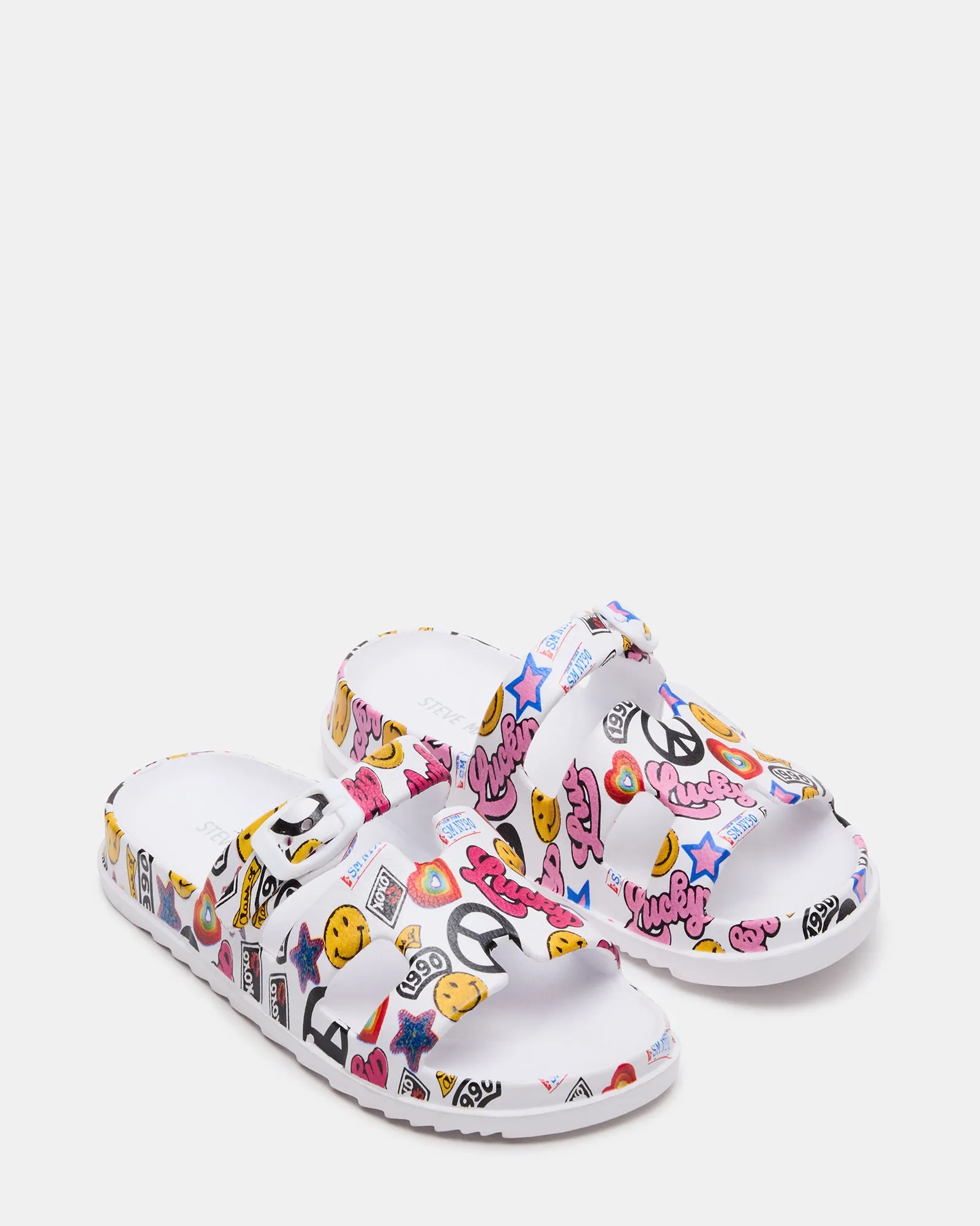 KIDS' SPIRIT WHITE MULTI Army Sandals