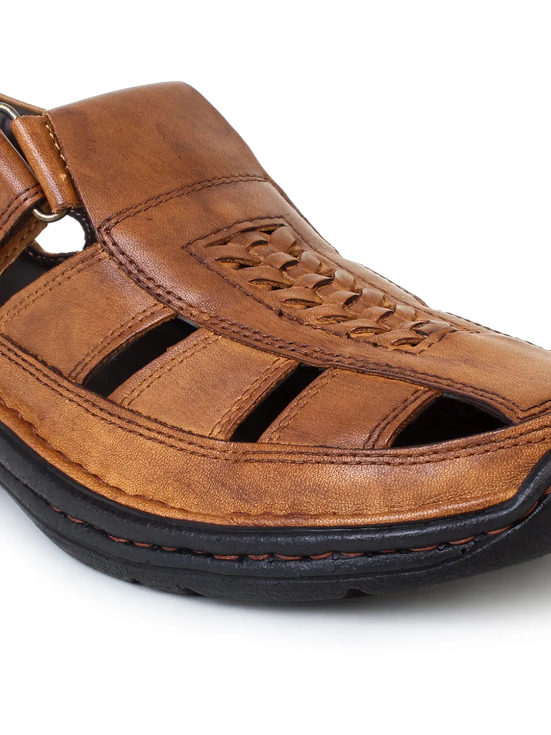 Kieran Leather Roman Sandals Sandals Woodcrest