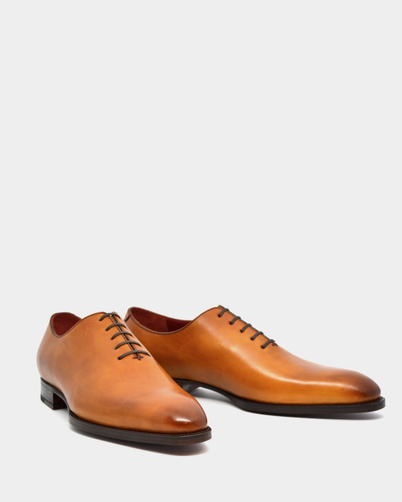 Mustard Patina Wholecut Oxford Lower East Side Oxfords