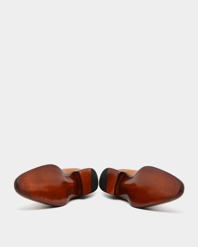 Red And White Saddle Oxfords Mustard Patina Wholecut Oxford