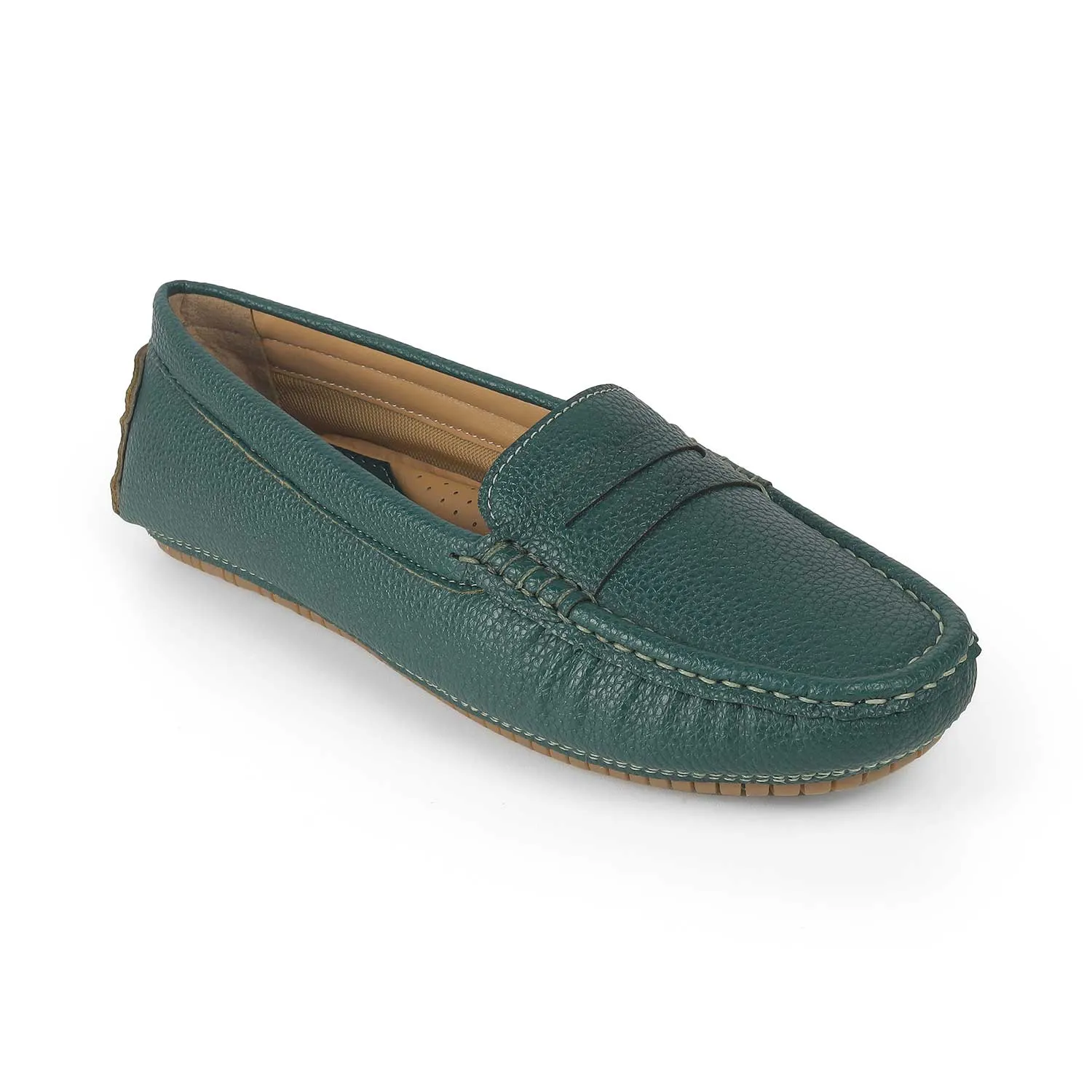 Tresmode St.Tropez Green Women's Casual Loafers Loafers Size 12