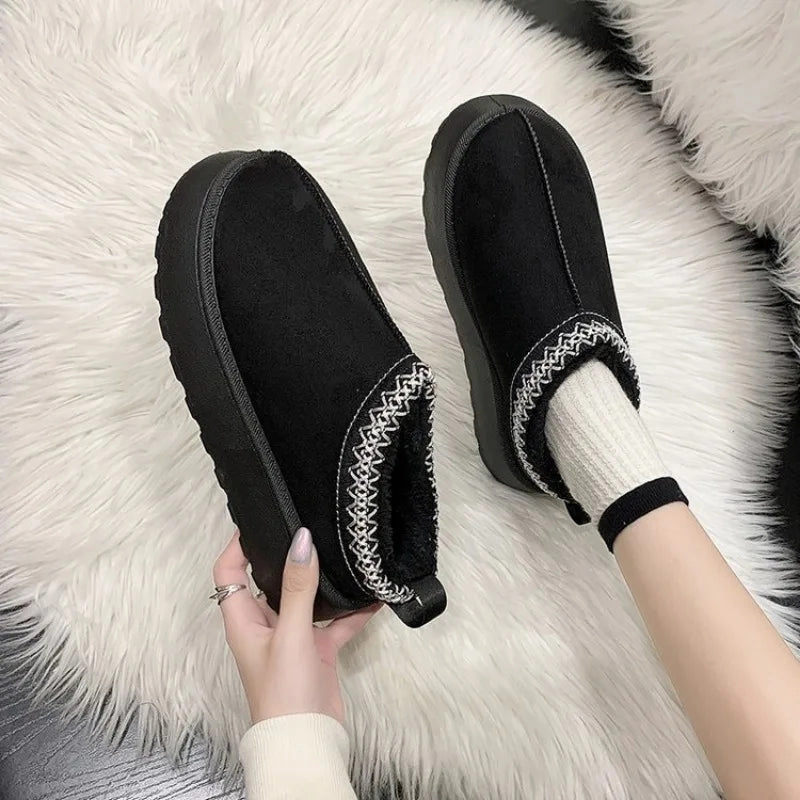 Azalea Wang Fur Boots Leisure Cotton Shoes Snow Boots for Women