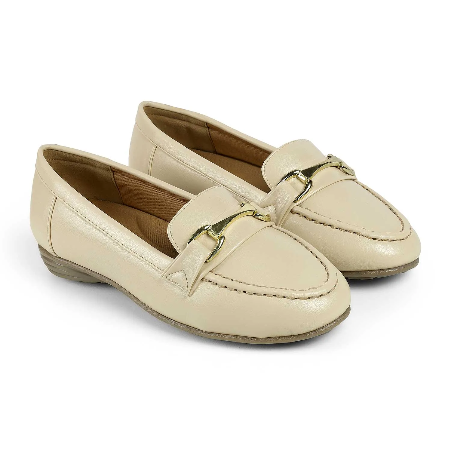 Tresmode Buc Beige Women's Casual Loafers Loafers Original