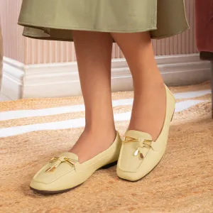Pathy Loafers Tresmode Coyent Green Women's Casual Loafers