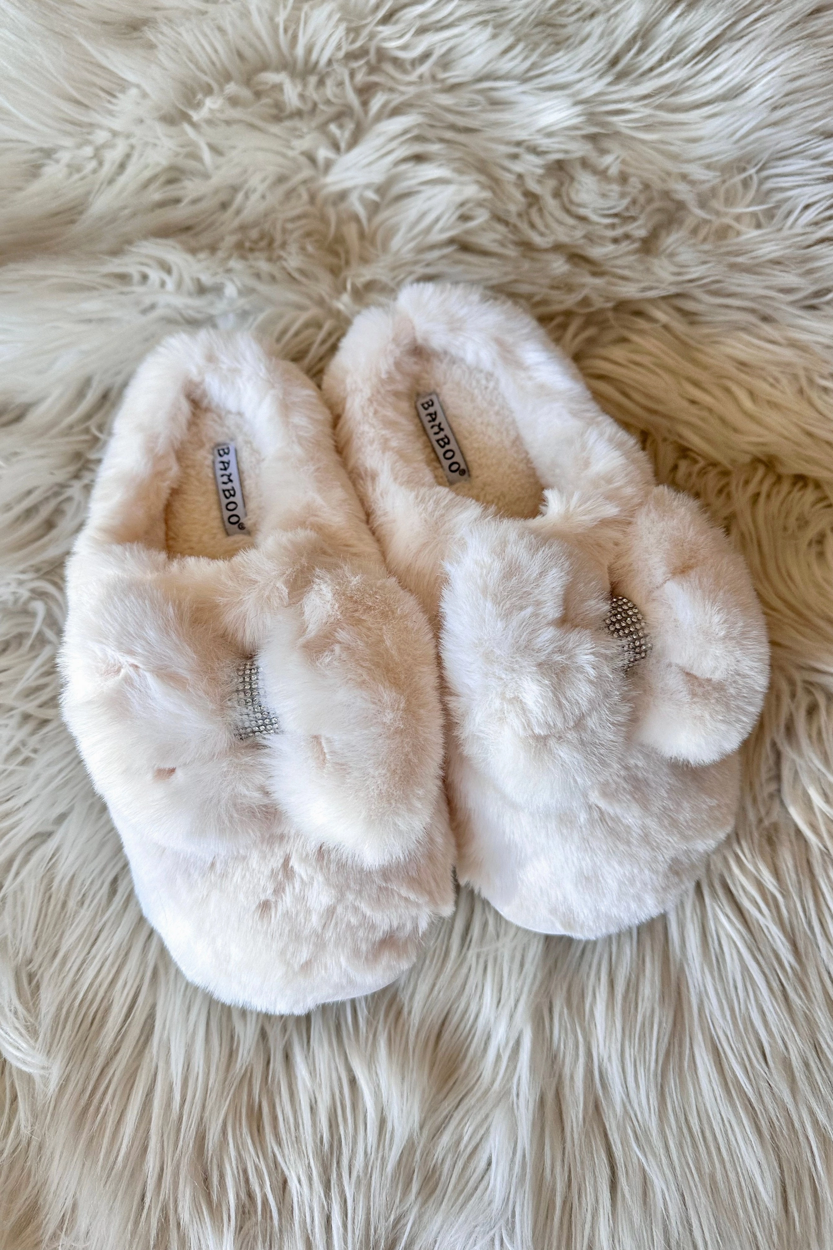 Bling On The Holidays Fur Slippers Easy To Knit Slippers