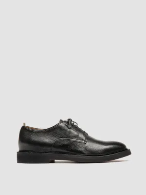 Oxford Goodyear HOPKINS FLEXI 208 - Black Leather Oxford Shoes