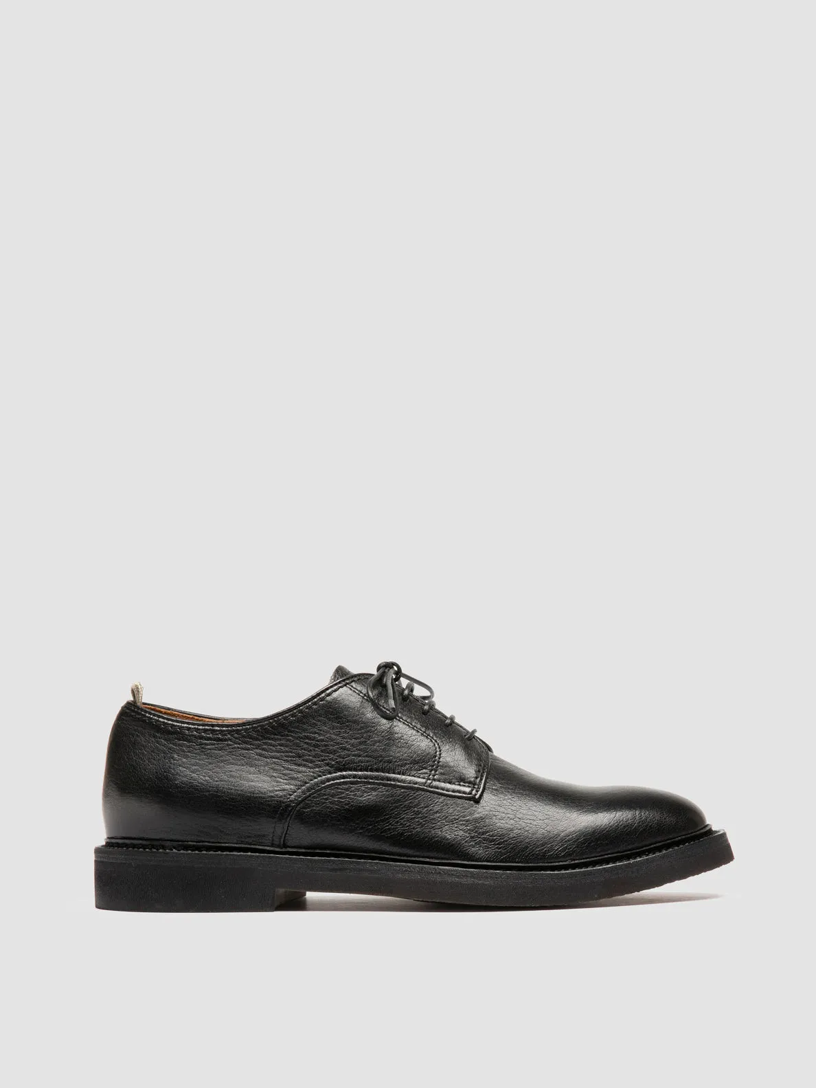 Oxford Shoe HOPKINS FLEXI 208 - Black Leather Oxford Shoes
