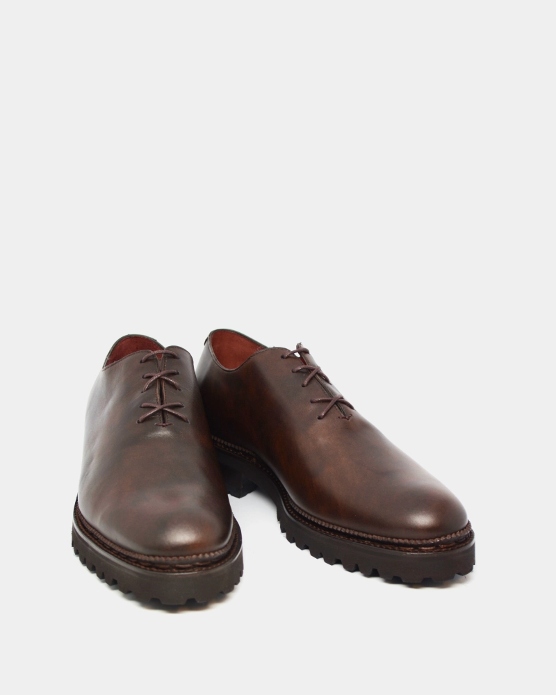 Oxford Heel Outlet - Miquel uR - Museum Brown - 312