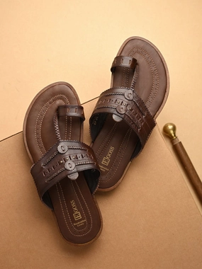 Lorden Leather Kohlapuris Childrens Bunny Slippers