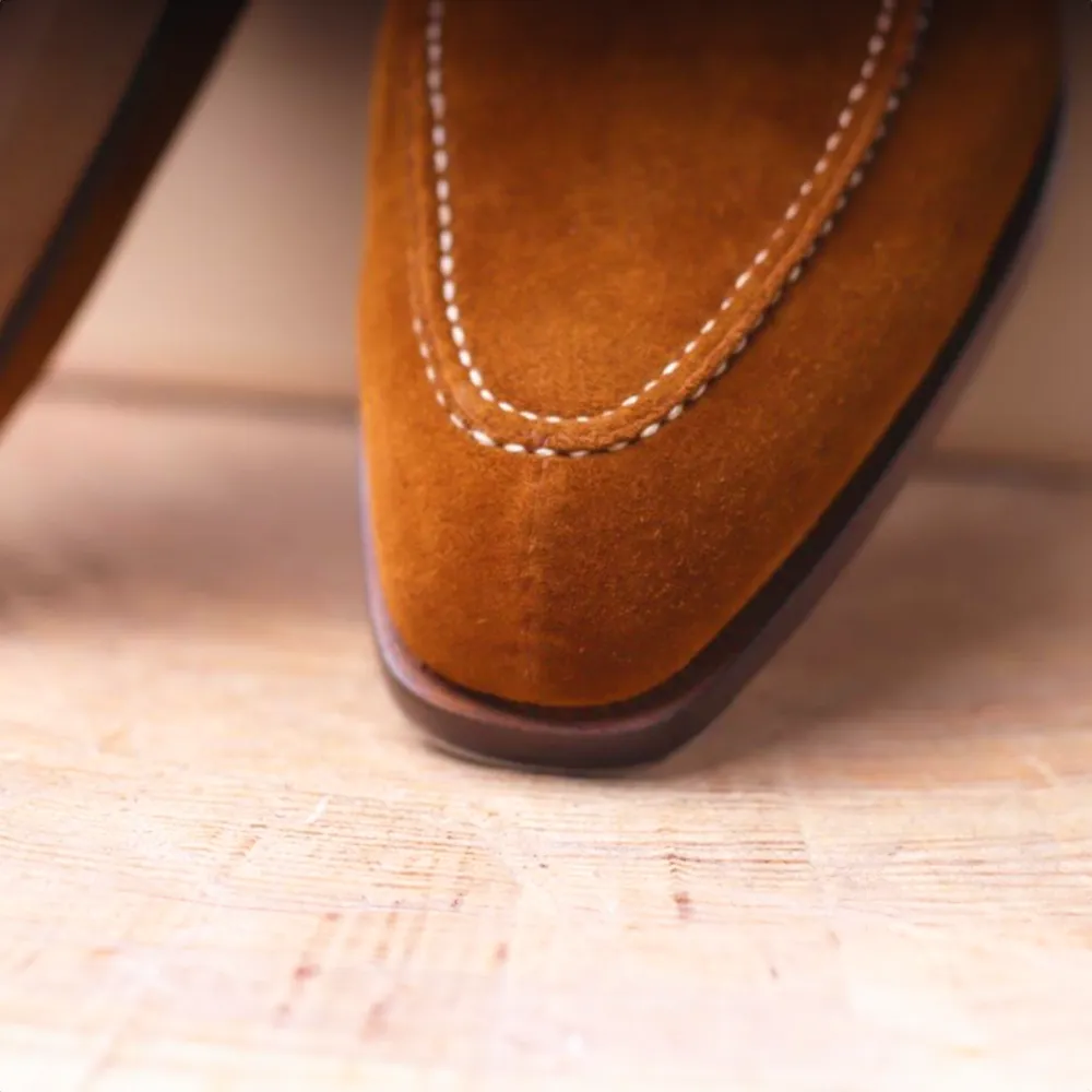 Lorenzo Heritage Suede Loafers Brogues Vs Oxfords