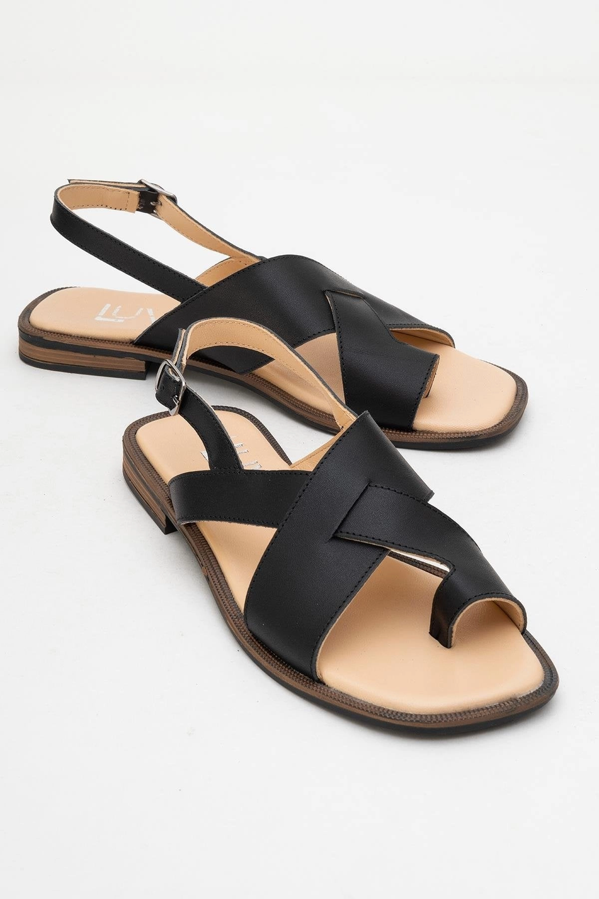 Denim Sandals Louna Leather Thong Sandals (Women)
