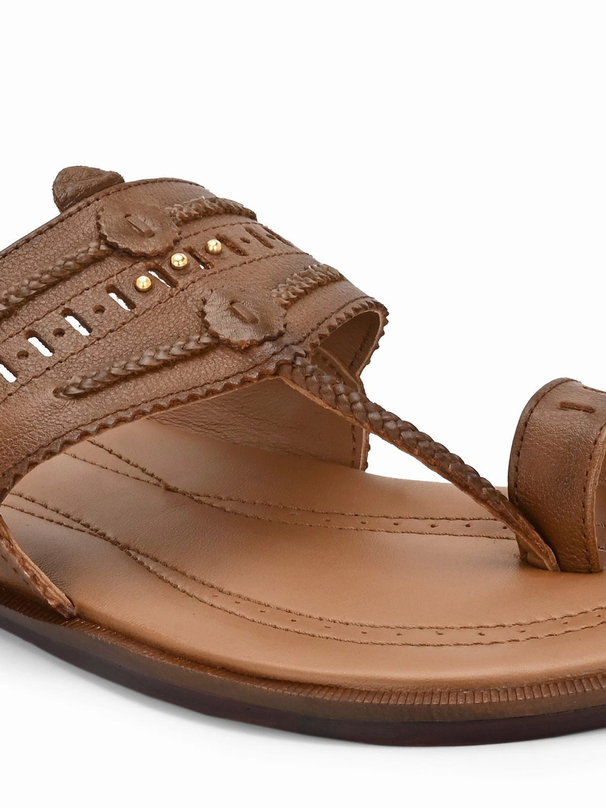 Camo Croc Slides Lorden Leather Kohlapuris