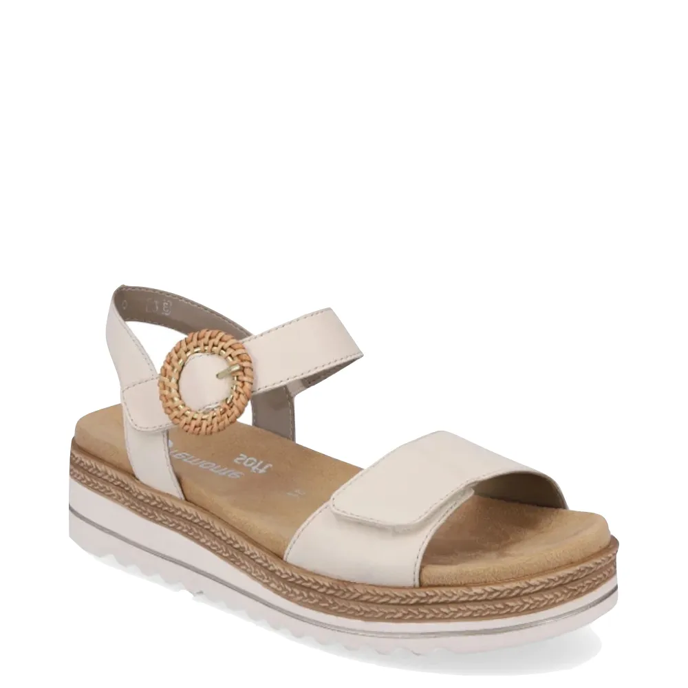 Remonte Women's Jocelyn 52 Sandal (Beige) Sandals Heels