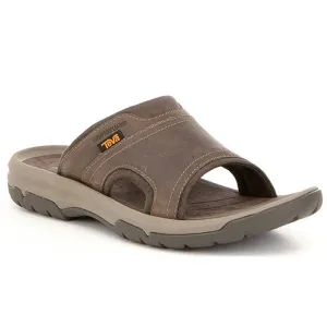 Teva Men's Langdon Slide Walnut Minimalist Sandals