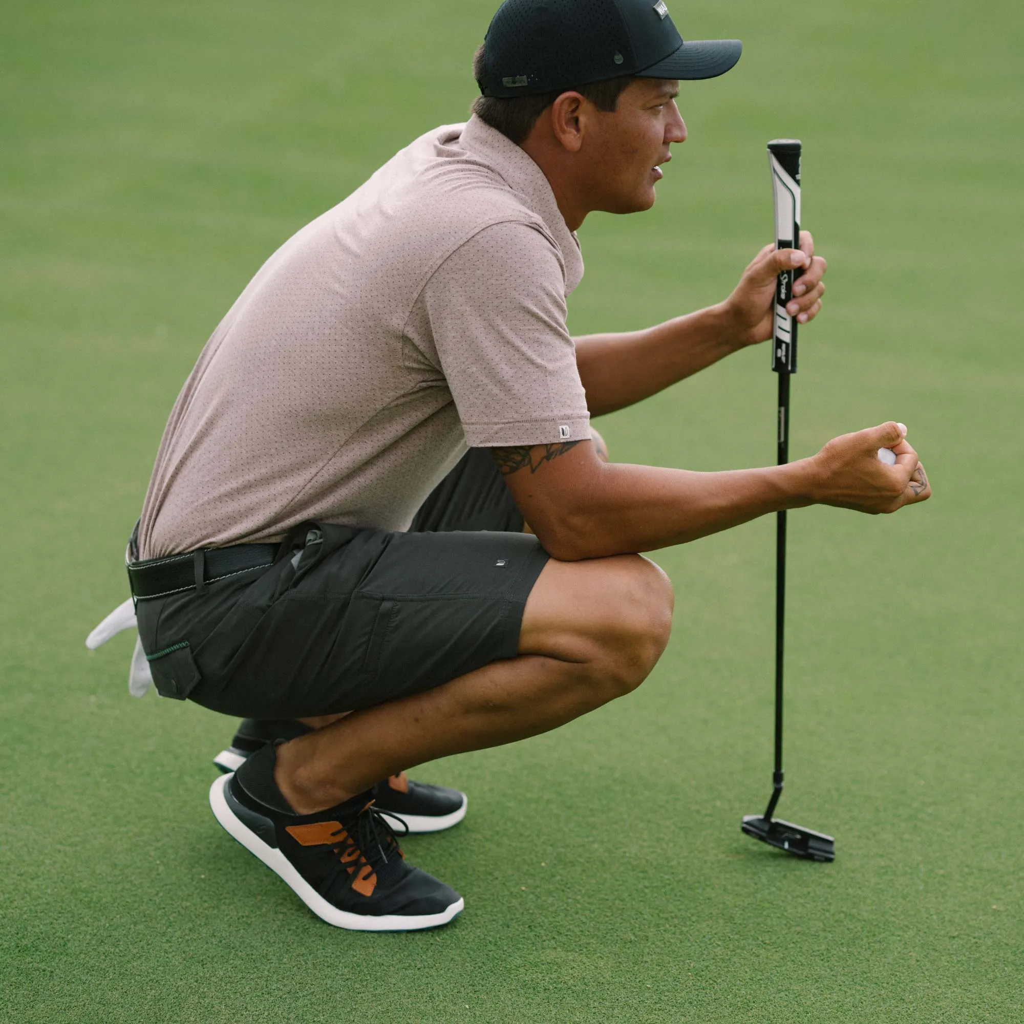 Manele - Black / Dark Shadow Sandals St Lucia Grande