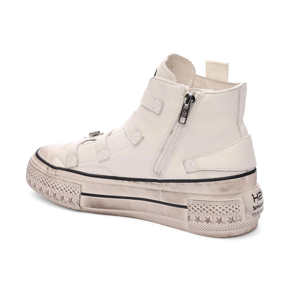 Torin Sneakers Rainbow Leather Buckle Hightop Sneaker