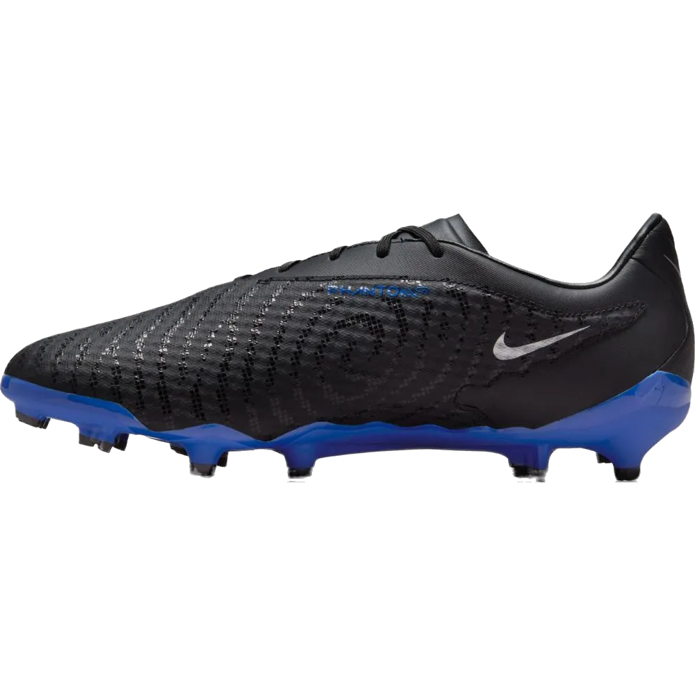Nike Men's Phantom Gx Academy Soccer Shoes - Black / Chrome / Hyper Royal Nike Shoes With Lime Green