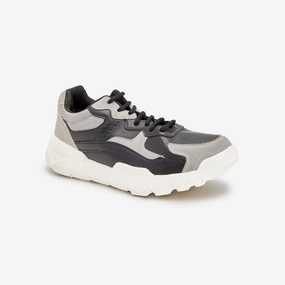 Mark Sports Shoes for Men Oxford Cloth Button Down