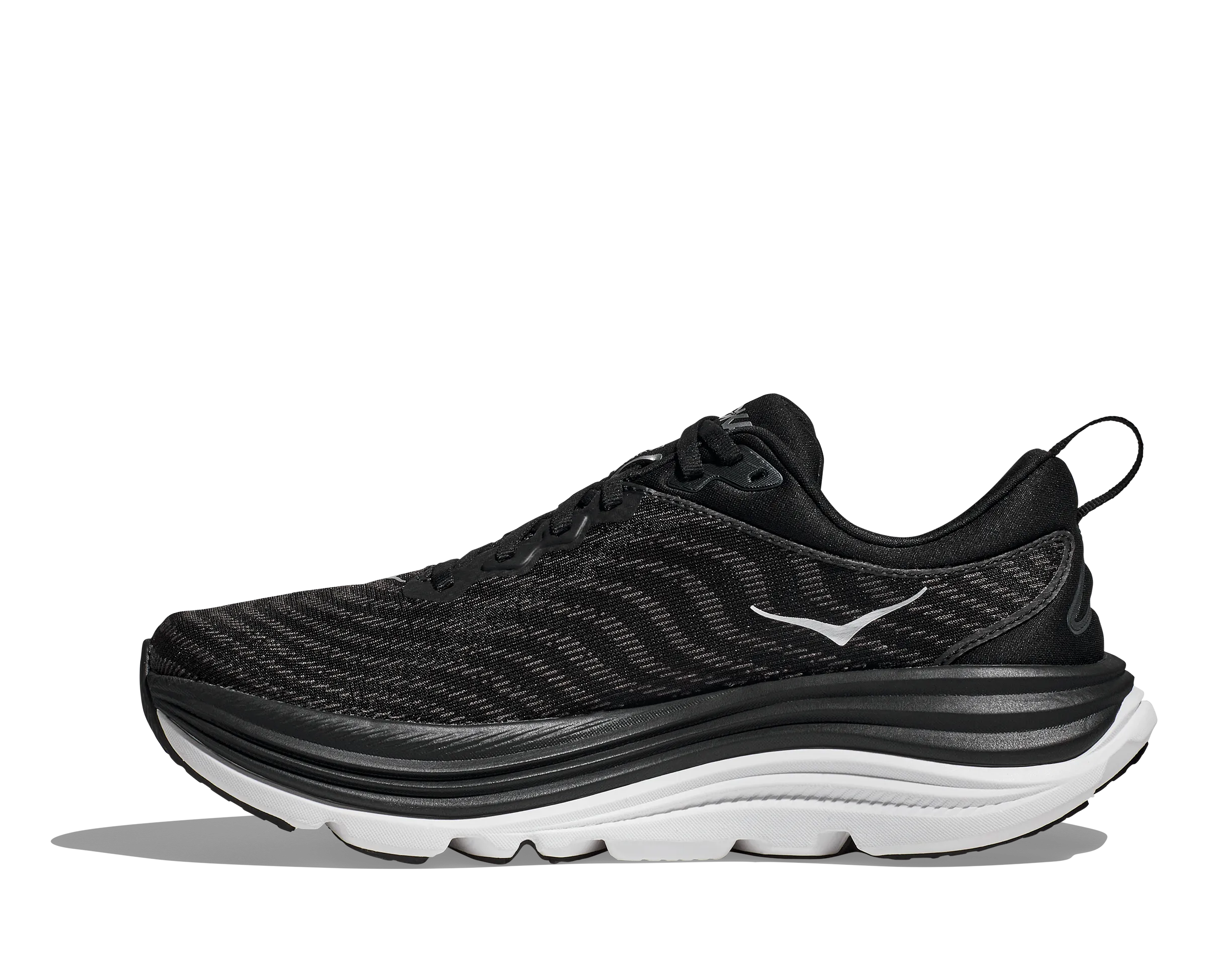 Men's Hoka Gaviota 5 (Black/White) How Do Hoka Shoes Fit