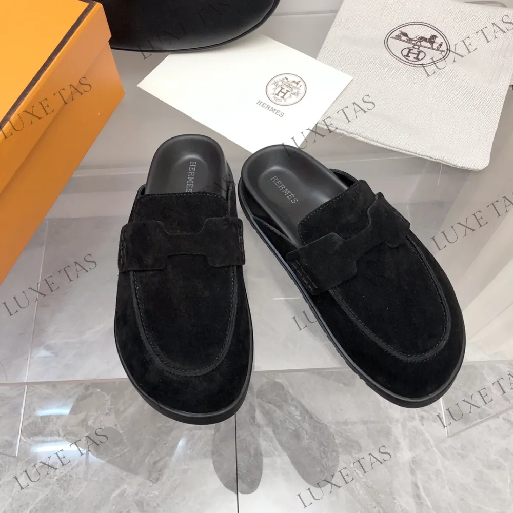 Noir Go Mule Designer Slides & Sandals for Men San Antonio Shoes Sandals