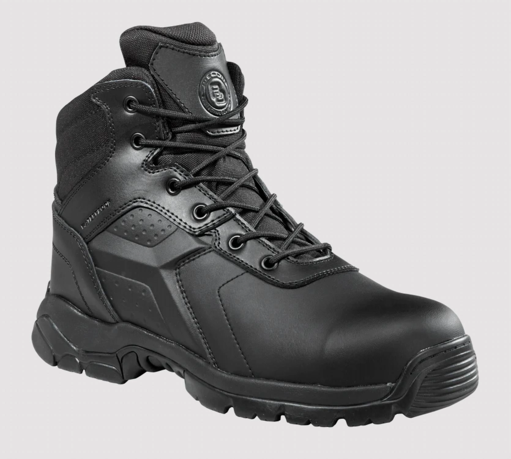 Men's 6" Waterproof Tactical Boot In Black Uge Boots
