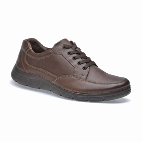 Tie Oxfords Men's Leather Oxfords Rock In Barista Brown