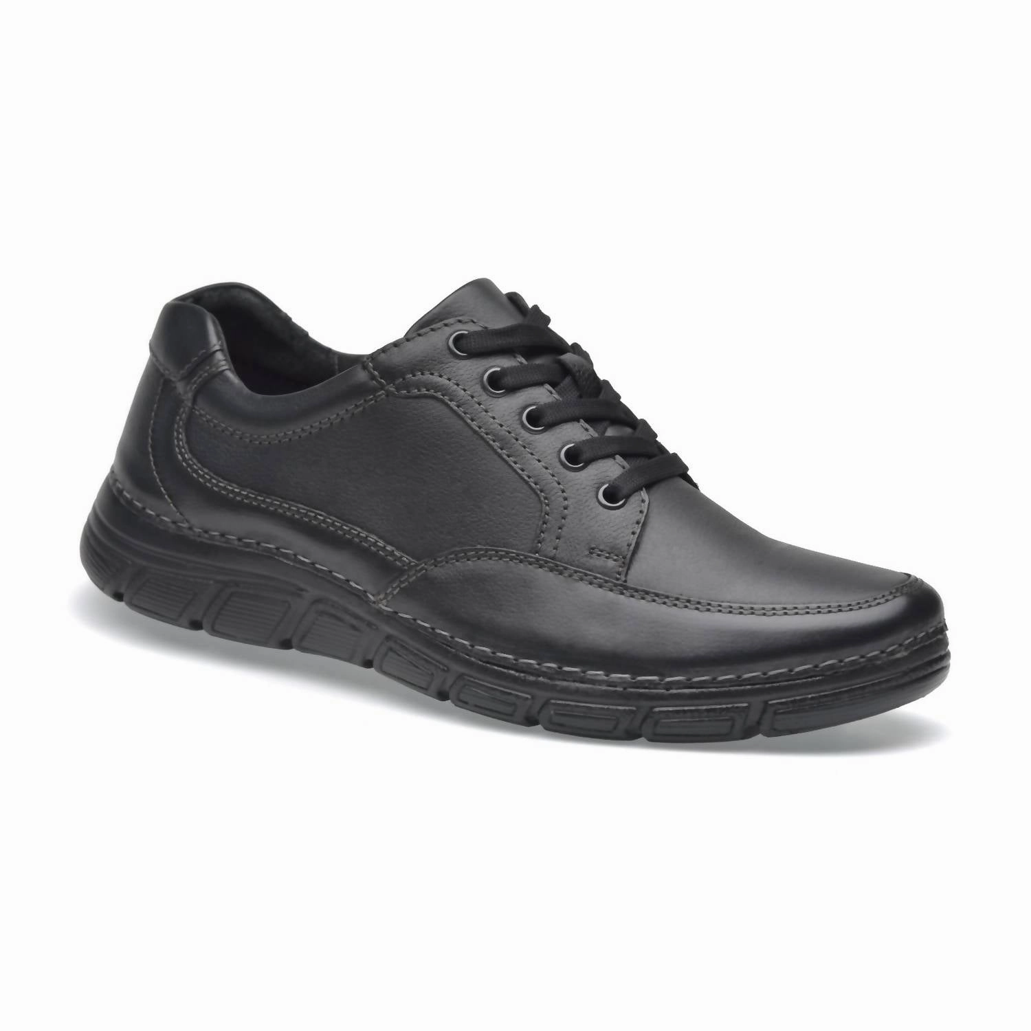 Kingsman Oxfords Quote Men's Leather Oxfords Rock In Black