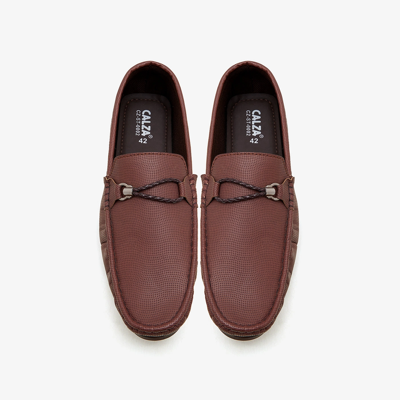 Men's Metal Buckle Loafers Chaussure Loafers