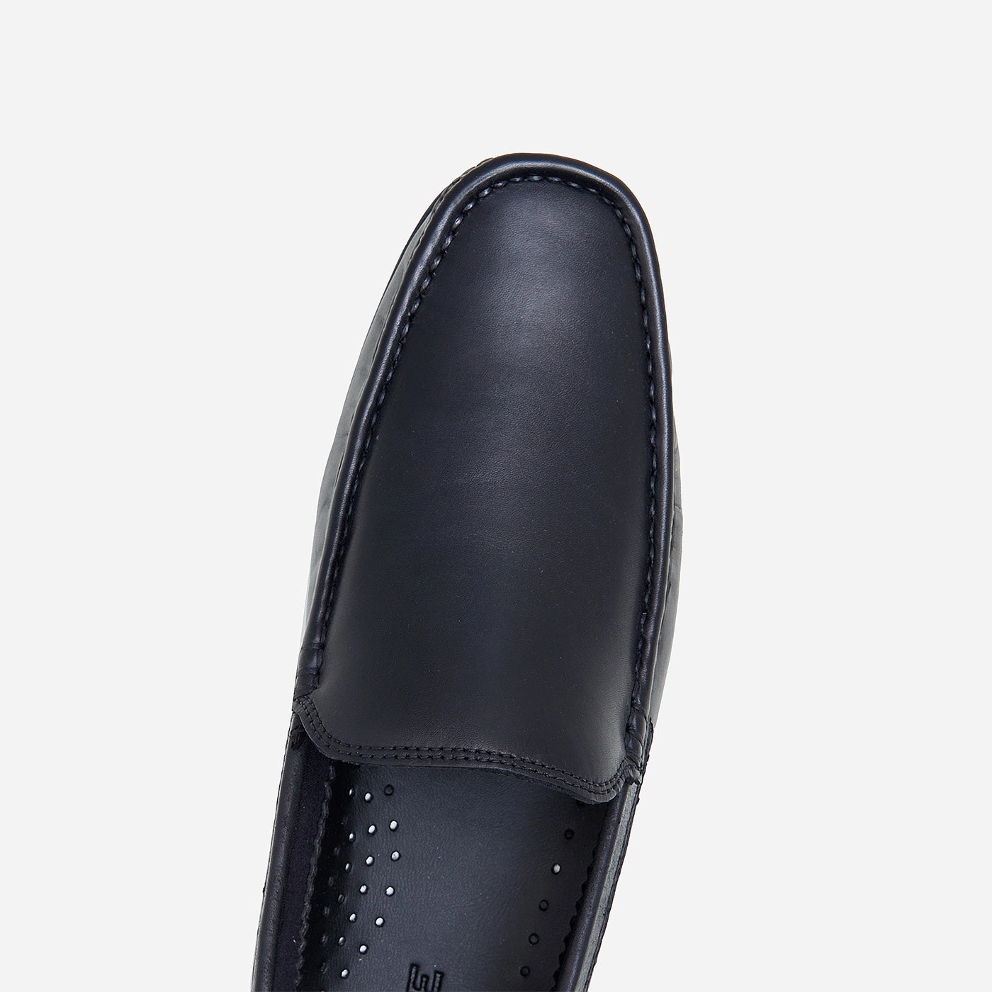 Skin Loafers Men's Plain Leather Loafers