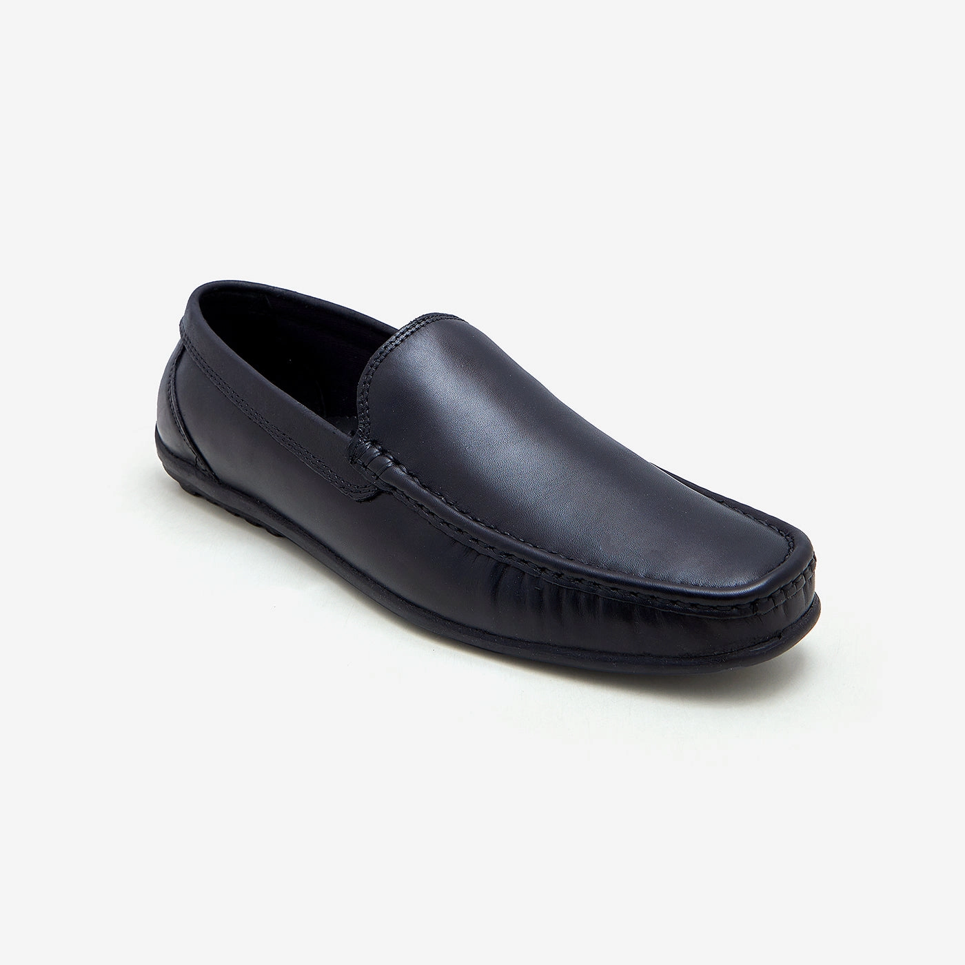 Men's Plain Leather Loafers Loafers Coach