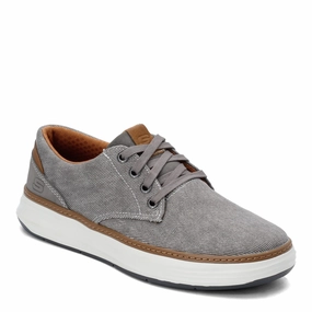 Men's Skechers, Moreno - Ederson - Wide Width Dark Oxfords