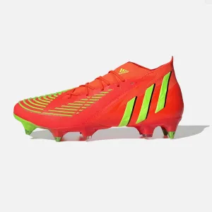 400 Dollar Soccer Cleats Men's Adidas Predator Edge .1 Soft Ground Pro Football Boots Solar